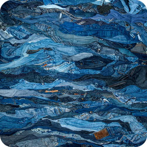 Pile de jeans