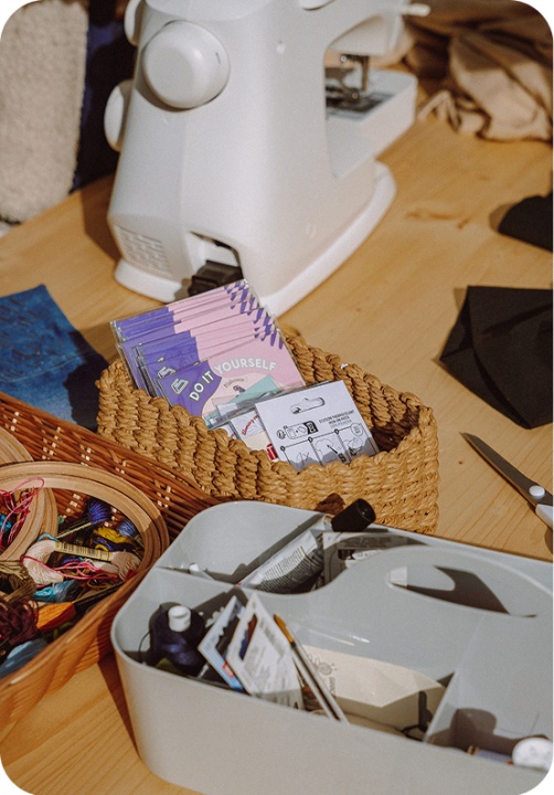 Ensemble d'outils pour réaliser de la couture