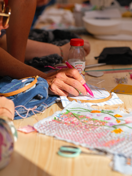 atelier couture main sashiko